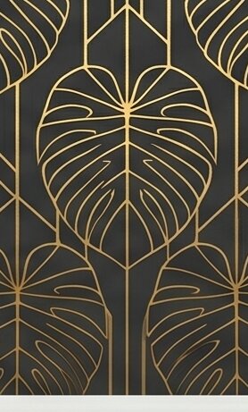 Art deco geometric